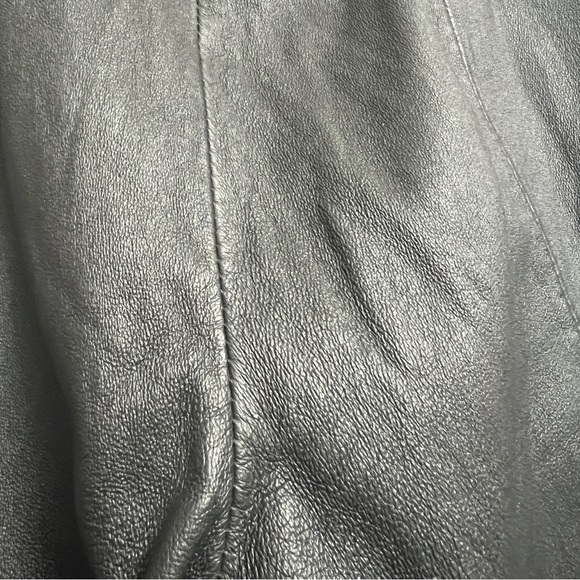 Aqua Luxe Genuine Leather Leggings size M - Picture 8 of 8